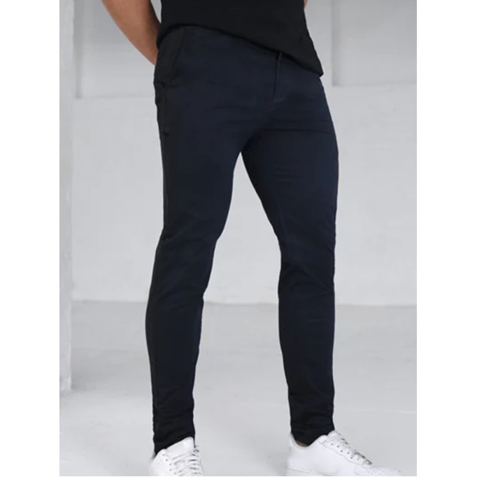 Blue Stretch Twill Men's Pants