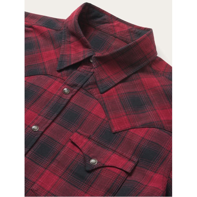 Brushed Twill Plaid Shirt