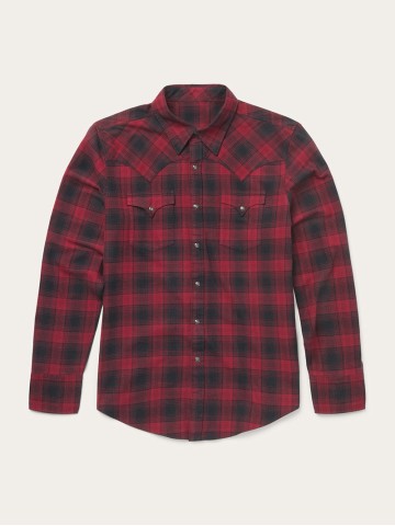 Brushed Twill Plaid Shirt