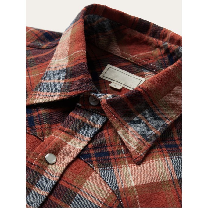 Men's Brushed Twill Plaid Shirt