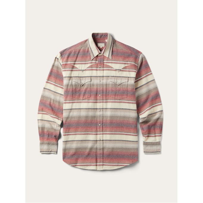 Brushed Twill Striped Shirt