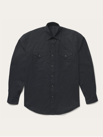 Classic Western Shirt In Black