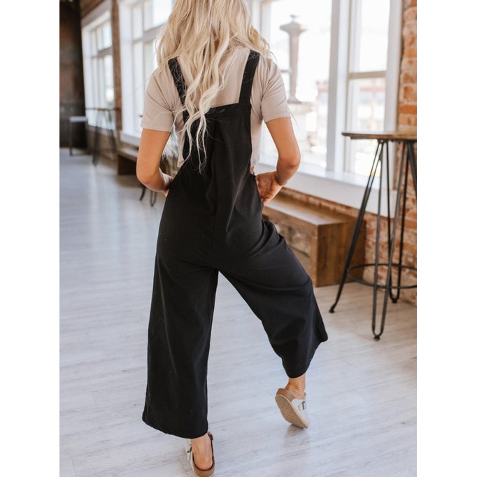 Corduroy Wide Leg Overall