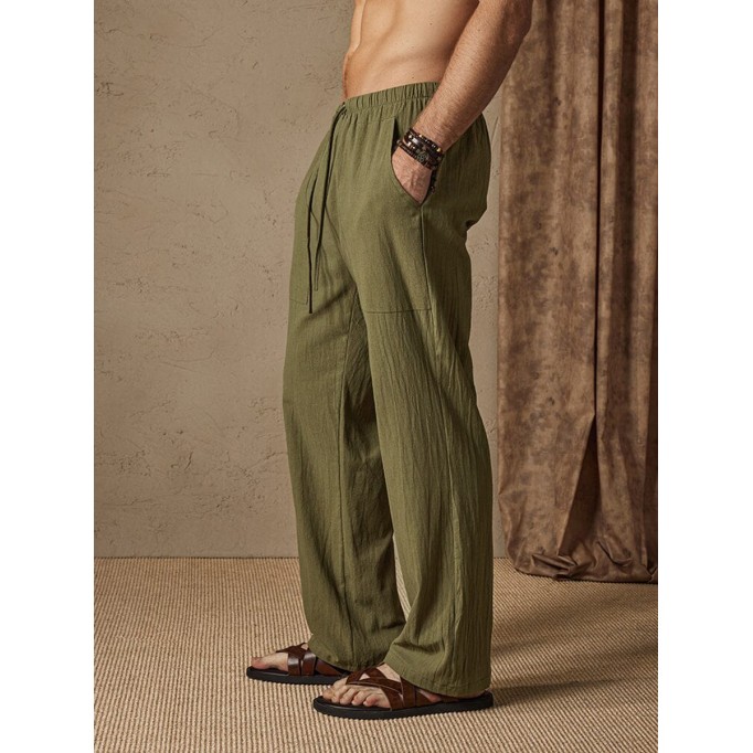 Cotton and linen pants - comfortable and stylish