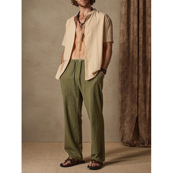 Cotton and linen pants - comfortable and stylish