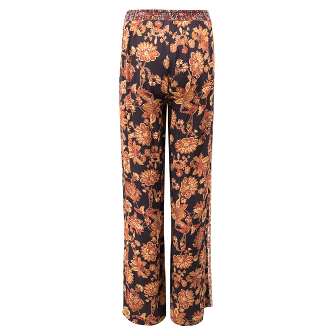 Loose Print Casual Breeze Trousers