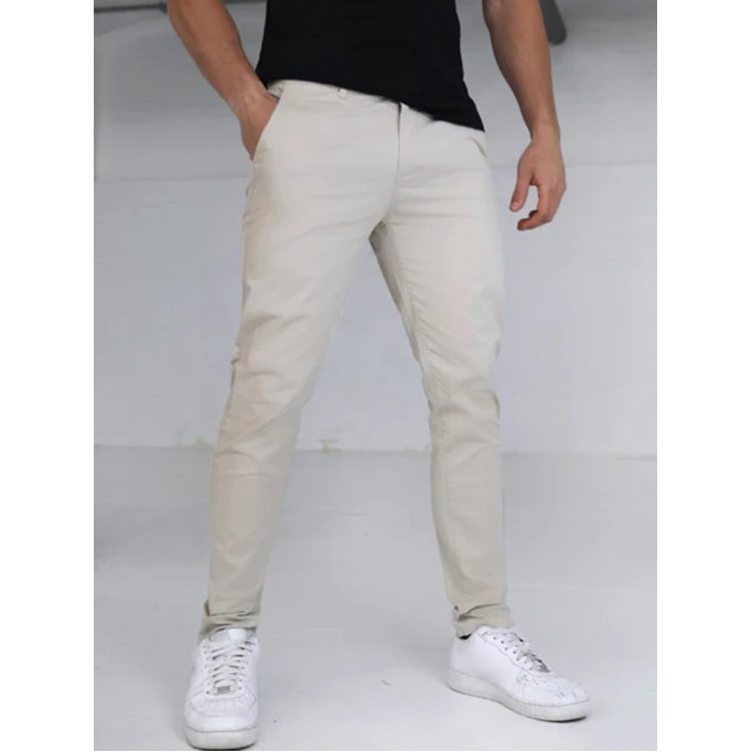 Men's Apricot Stretch Twill Pants