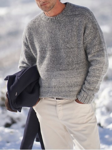 Men's Casual Outdoor Oversized Sweater