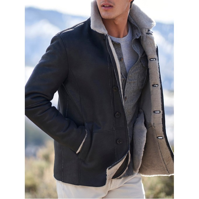 Men's Casual Oversized Coat Jacket