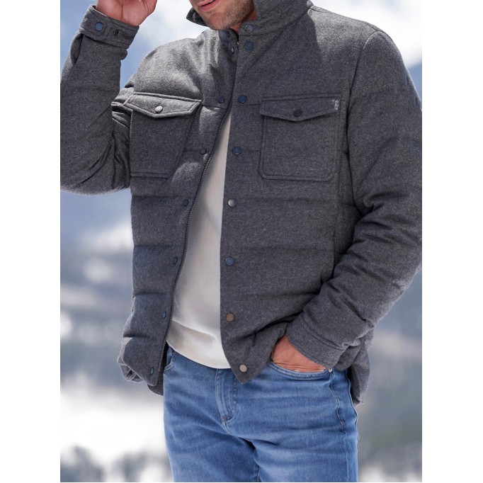 Men's Casual Oversized Coat Jacket