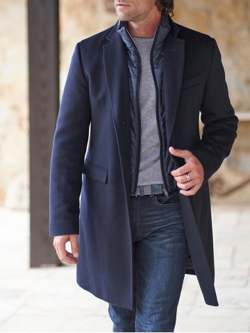 Men's Casual Oversized Coat Jacket