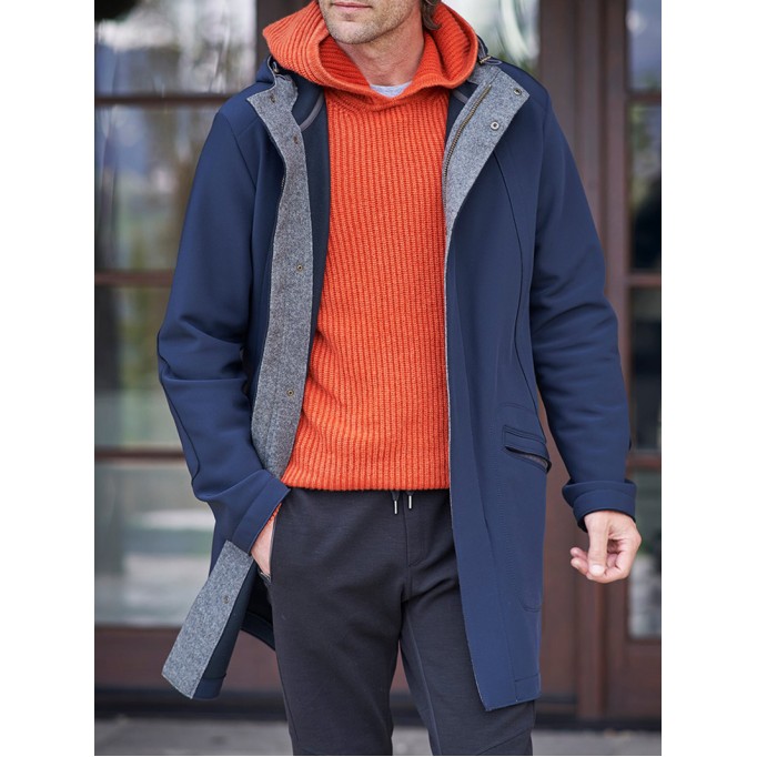 Men's Casual Oversized Coat Jacket