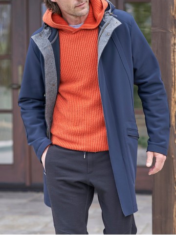 Men's Casual Oversized Coat Jacket