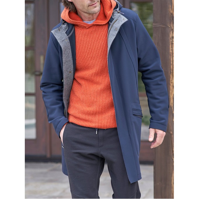 Men's Casual Oversized Coat Jacket