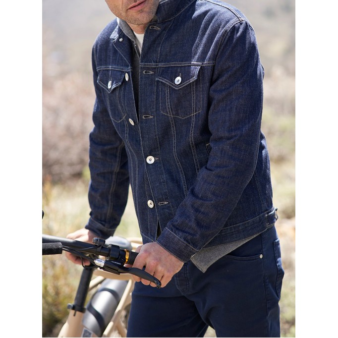 Men's Casual Oversized Denim Coat Jacket