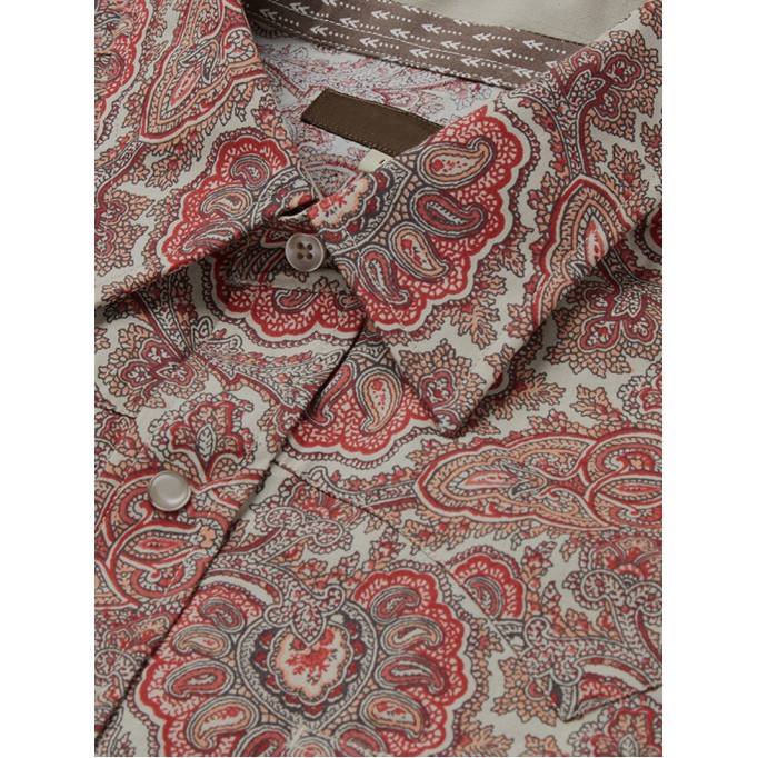 Men's Paisley Western Shirt