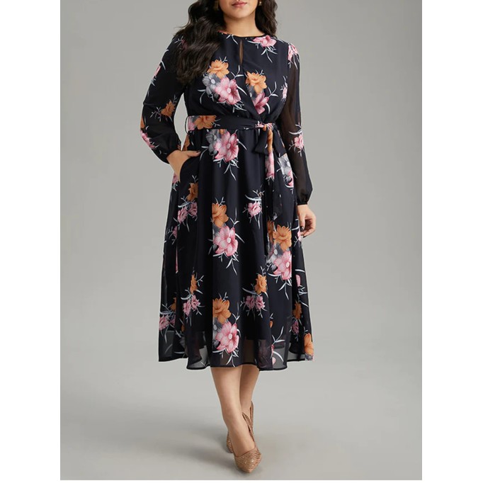 Plus size women's dress