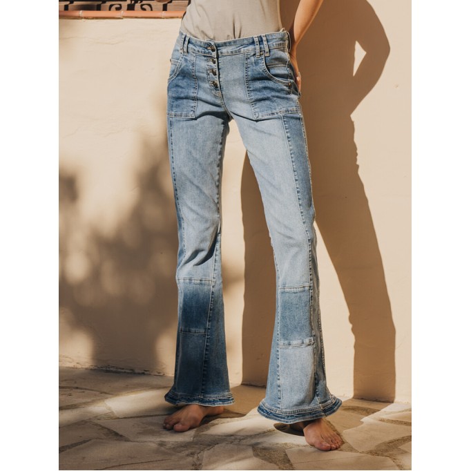 Straight casual jeans