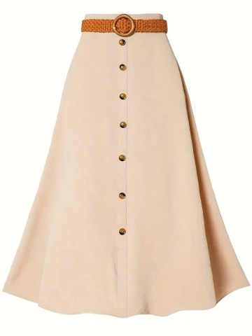 Women's button-down skirt