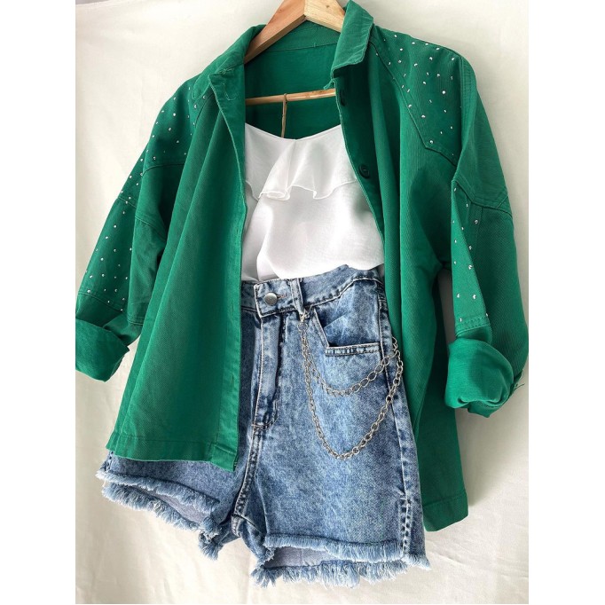 Women's Outdoor Casual Tops Jacket Coat Shorts Suit