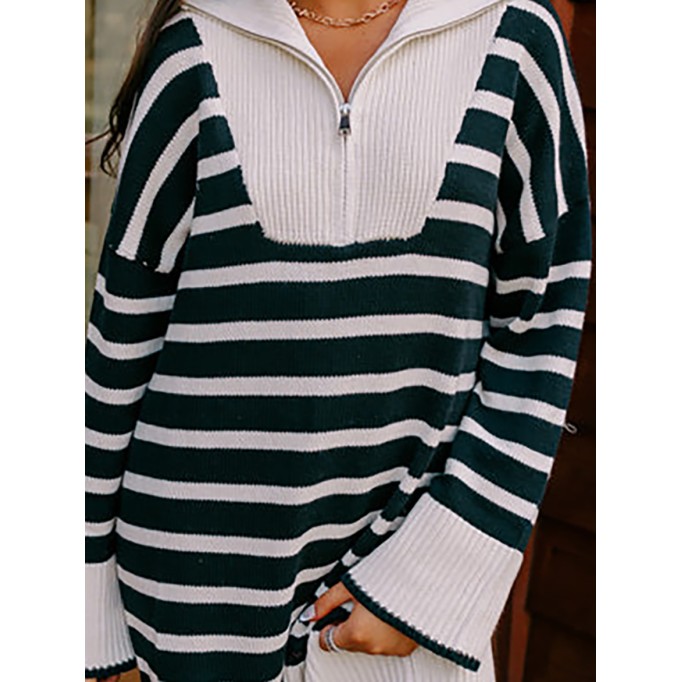 Women's Striped Sweater Dress